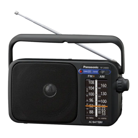 Радіоприймач Panasonic RF-2400DEE-K Зображення