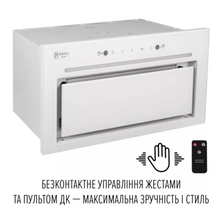 Витяжка Perfelli DESIGN FILINI 5 BIANCO SILENZIO Зображення