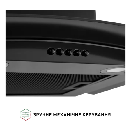 Кухонна витяжка Perfelli GRASSI 6HMB NERO Зображення