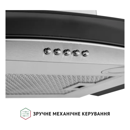 Кухонна витяжка Perfelli GRASSI 6HMX INOX Зображення