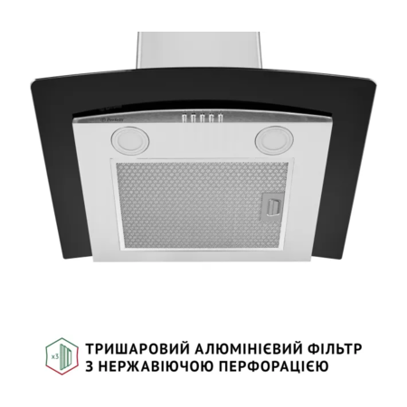 Кухонна витяжка Perfelli GRASSI 6HMX INOX Зображення