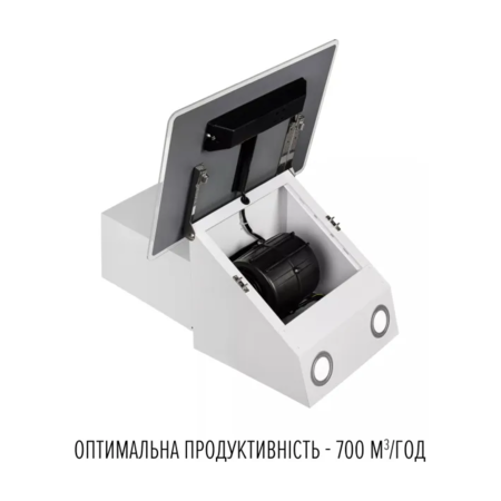 Кухонна витяжка Perfelli VIO 6HW BIANCO Зображення