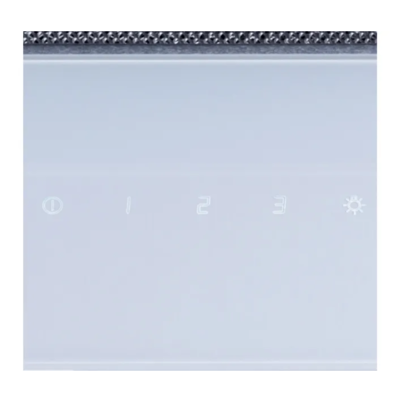 Кухонна витяжка Perfelli DNS 6252 D 700 WH LED Зображення