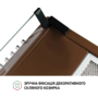 Кухонна витяжка Perfelli PL 6144 Dark BR LED Зображення