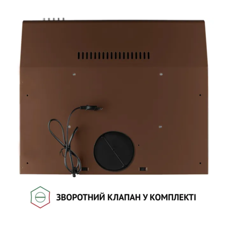 Кухонна витяжка Perfelli PL 6144 Dark BR LED Зображення