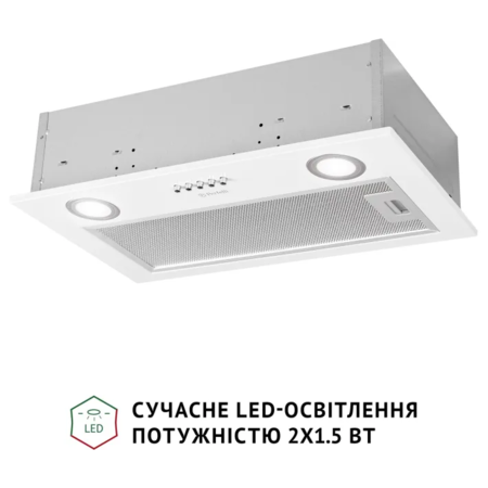 Кухонна витяжка Perfelli BI 5022 WH LED Зображення