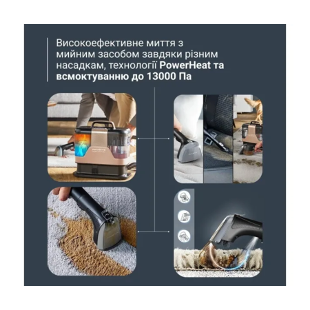 Мийний пилосос-плямовивідник Rowenta Clean It Hot & Cold IN7021F0 ( 28793 ) Зображення