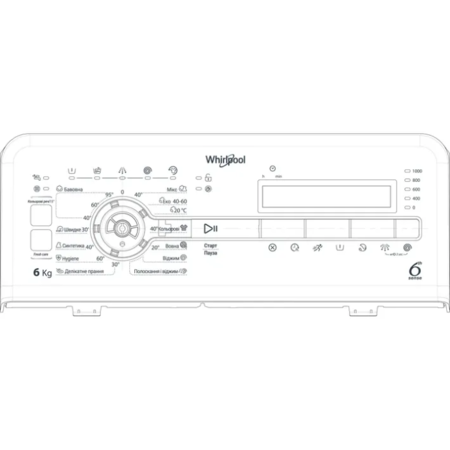 Пральна машина Whirlpool TDLR 6040S EU/N Зображення
