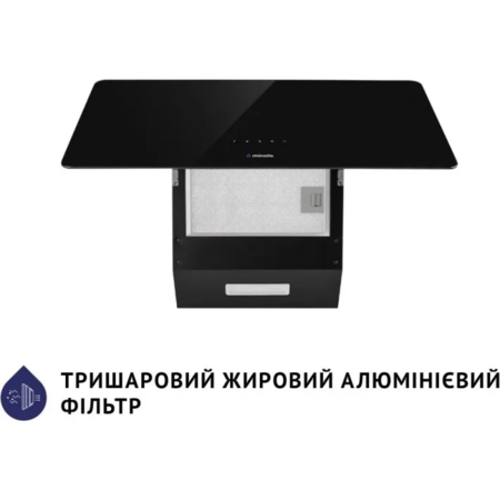 Кухонна витяжка Minola HVS 6224 BL 700 LED Зображення