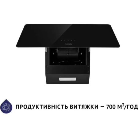 Кухонна витяжка Minola HVS 6224 BL 700 LED Зображення