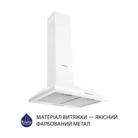 Кухонна витяжка Minola HK 5614 WH 1000 LED Зображення