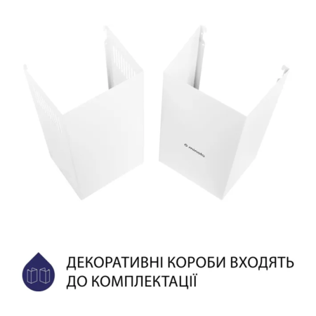 Кухонна витяжка Minola HK 5614 WH 1000 LED Зображення