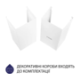 Кухонна витяжка Minola HK 5614 WH 1000 LED Зображення