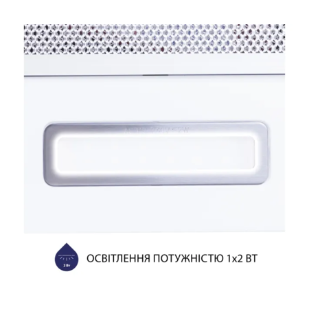 Кухонна витяжка Minola HTL 6614 WH 1000 LED Зображення