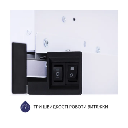 Кухонна витяжка Minola HTL 6614 WH 1000 LED Зображення