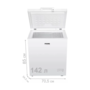 Морозильна камера Prime Technics CS 15143 E Зображення