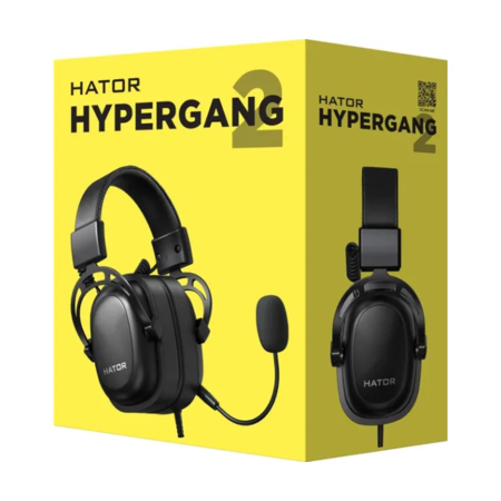 Навушники HATOR Hypergang 2 (HTA-910) Black Зображення