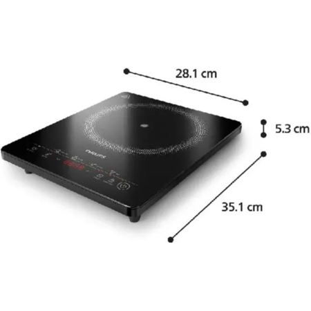Настільна плита індукційна Philips HD5830/90 Зображення