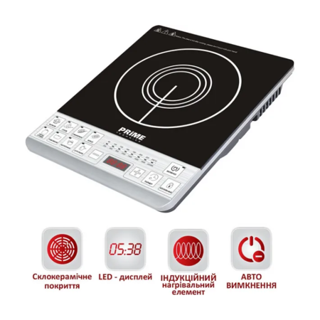 Настільна плита Prime Technics PIC 2215 GB Зображення