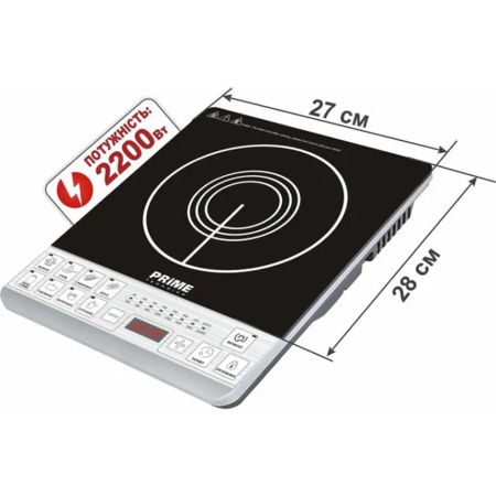 Настільна плита Prime Technics PIC 2215 GB Зображення