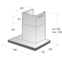 Кухонна витяжка Gorenje WHT6SYB Simplicity Зображення