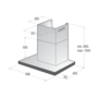 Витяжка кухонна Gorenje WHT6SYW (WHT 6 SYW) Зображення