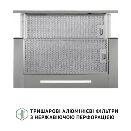 Кухонна витяжка Perfelli ISEO 6PWX INOX Зображення