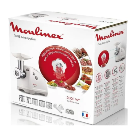 М'ясорубка Moulinex HV8 ME626T_XF2 Зображення