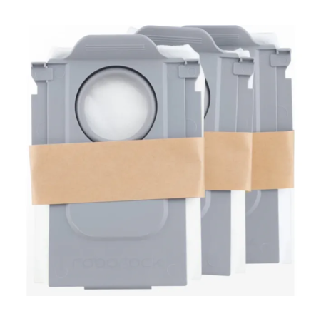 Мішки RoboRock Disposable Dust bag 8.02.0238 (Q7 TF+, Q10 VF+, QR 798, 5AE, 5V1, 5A1, Edge, 10R, 10, Z70, Curv 2 Flow, Curv 2 Pro) Зображення