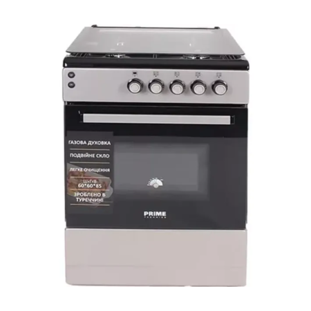 Газова плита PRIME Technics PSG 64018 B Зображення