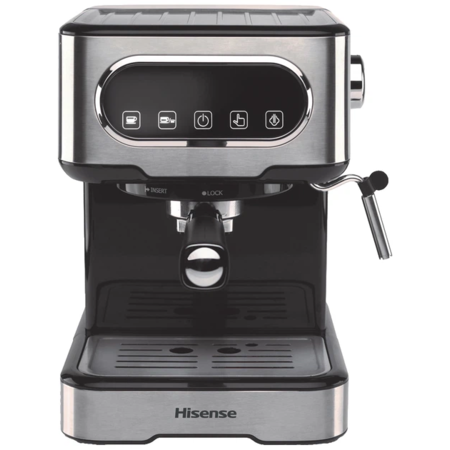 Кавоварка ріжкова Hisense HESCM15DBK Зображення