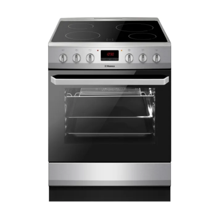 Плита Hansa FCCX682009 електрична склокерамічна, 62л, 60x60см, дисплей, конвекція, нерж (ERFCCX682009) Зображення
