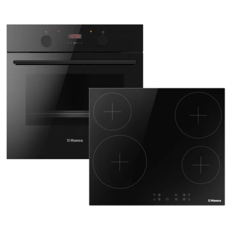 Духова шафа електрична Hansa FCCS68309 + Варильна поверхня електрична Hansa FCCS68309 (комплект) Зображення