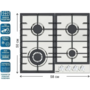 Варильна пов. електрична Prime Technics PGH 50023 FIXC Зображення