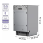 Посудомийна машина Prime Technics PDW 45108 RBI Зображення