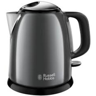 Електрочайник Russell Hobbs Colours Plus Mini Gray 24993-70 Изображение