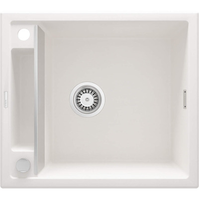 Мийка кухонна Deante Magnetic, граніт, квадрат, без крила, 560х500х219мм, чаша - 1, накладна, алебас Зображення