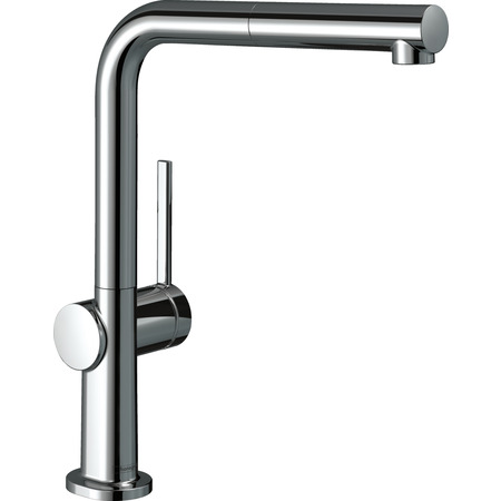 Змішувач для кухні Hansgrohe Talis M54, довж.виливу - 215мм, витяжний, 1важіль, KM270, хром Изображение