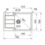 Кухонна мийка Franke Sirius S2D 611-78 XL 143.0621.335 Изображение