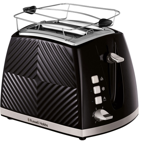 Тостер Russell Hobbs Groove Black 26390-56 Изображение