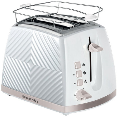 Тостер Russell Hobbs Groove White 26391-56 Зображення