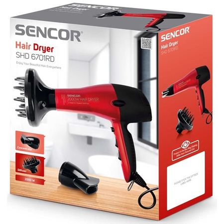 Фен Sencor SHD 6701RD Изображение