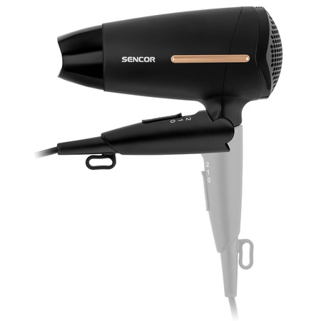 Фен дорожній Sencor SHD 0045BK Изображение