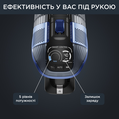 Вертикальний + ручний пилосос (2в1) Rowenta X-Force Flex 14.60 Aqua RH99C0WO Изображение