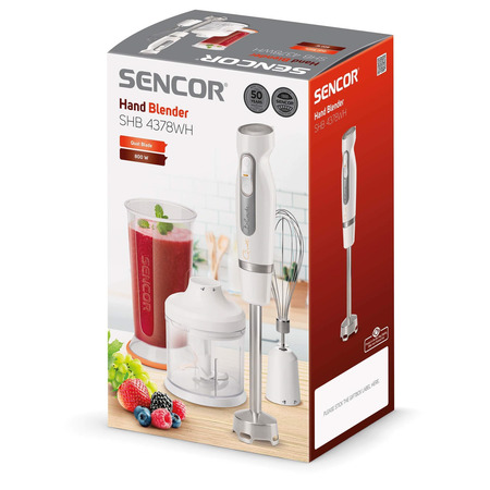 Занурюваний блендер Sencor SHB 4378WH Зображення