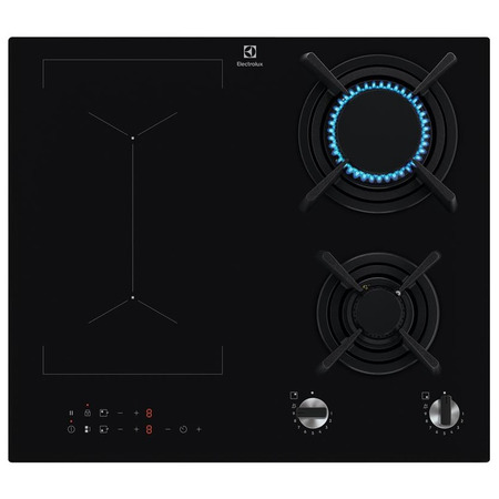Комбінована варильна поверхня Electrolux KDI641723K Изображение