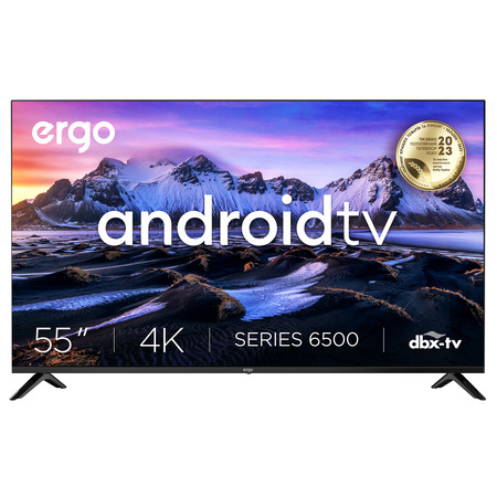 Телевізор ERGO 55GUS6500 Изображение