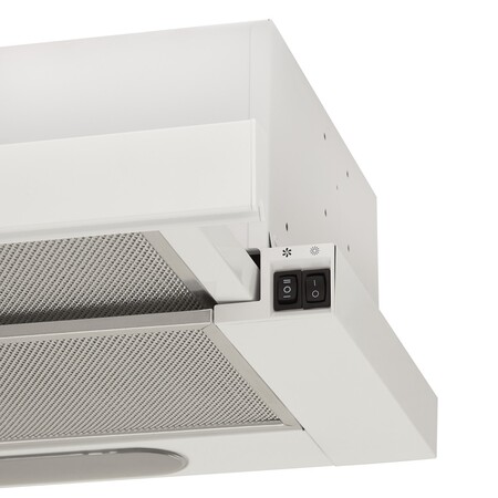 Витяжка телескопічна Eleyus BREEZE 470 60 WH Изображение