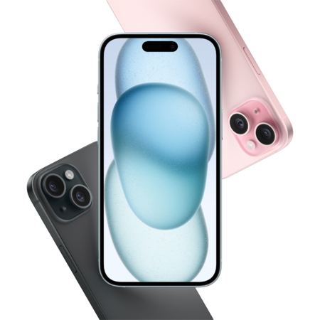 Смартфон Apple iPhone 15 128GB Pink (MTP13) Изображение