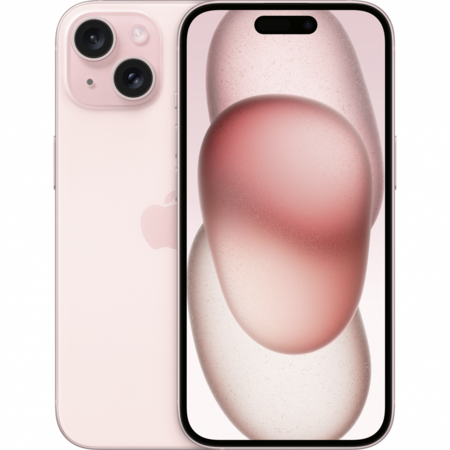 Смартфон Apple iPhone 15 128GB Pink (MTP13) Изображение
